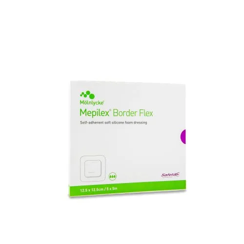 MEPILEX BORDER FLEX 12,5X12,5CM N5 STER