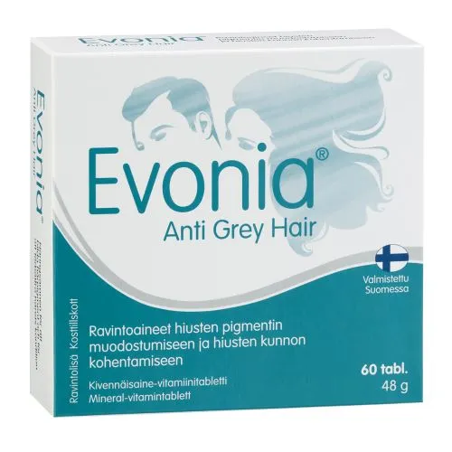 EVONIA ANTI GREY HAIR CAPS N60