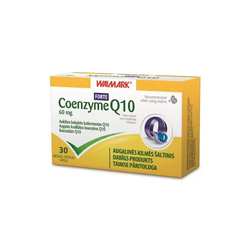 WALMARK KOENSÜÜM Q10 FORTE 60MG KAPSLID N30