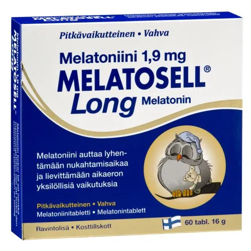 MELATOSELL LONG TBL 1,9MG N60