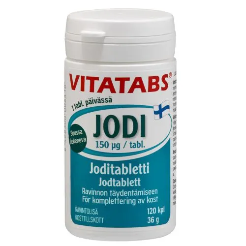 VITATABS JOODI TBL 150MCG N120